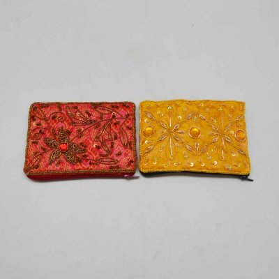 Cloth Embroidered Purse Set of 2