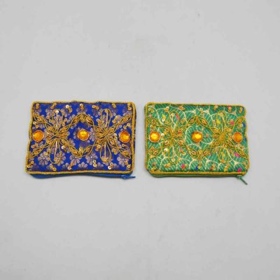 Cloth Embroidered Purse set of 2