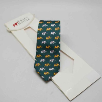 Faux Silk Printed Neck Tie