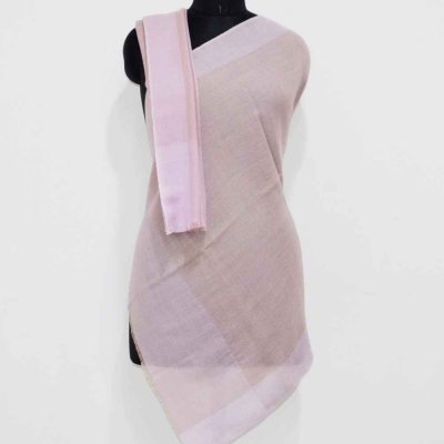 Pure Wool Check Wrap / Stole