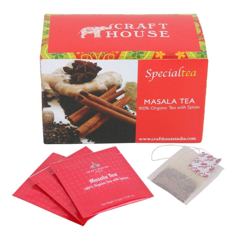 Masala Chai Tea Bags 691028 Craft House India