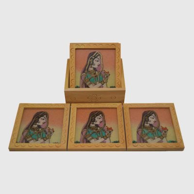 Gemstone Coaster set of 6