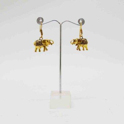 Elephant Drop Earring