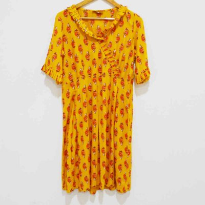 Rayon Cotton dress