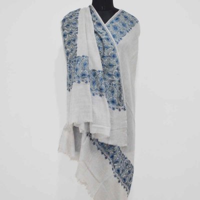 Fine Cashmere Neem Daur Wrap / Stole