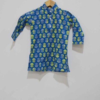 Pure Cotton Kids Kurta Pyjama