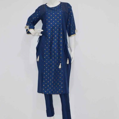 Satin Silk Kurta With Pant