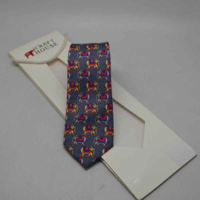 Faux Silk Printed Neck Tie