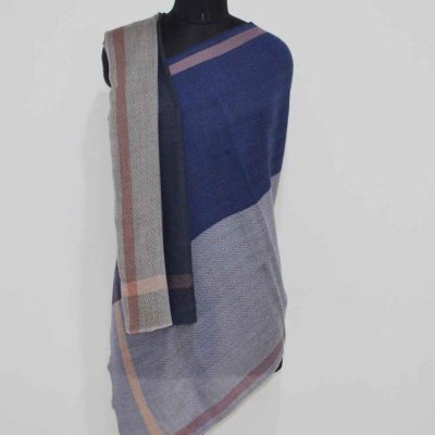 Wool Herringbone Wrap / Stole