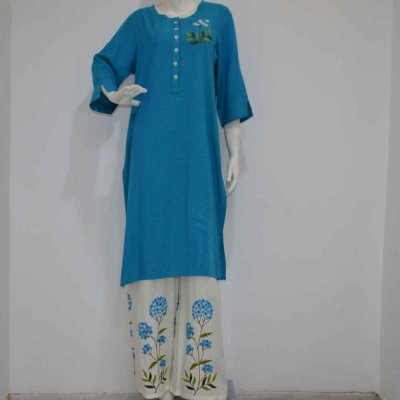 Cotton Kurti with Pallazo