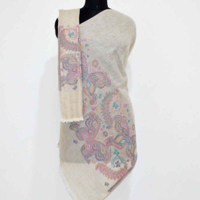 Pure Pashmina Cutting Palla Wrap/ Stole