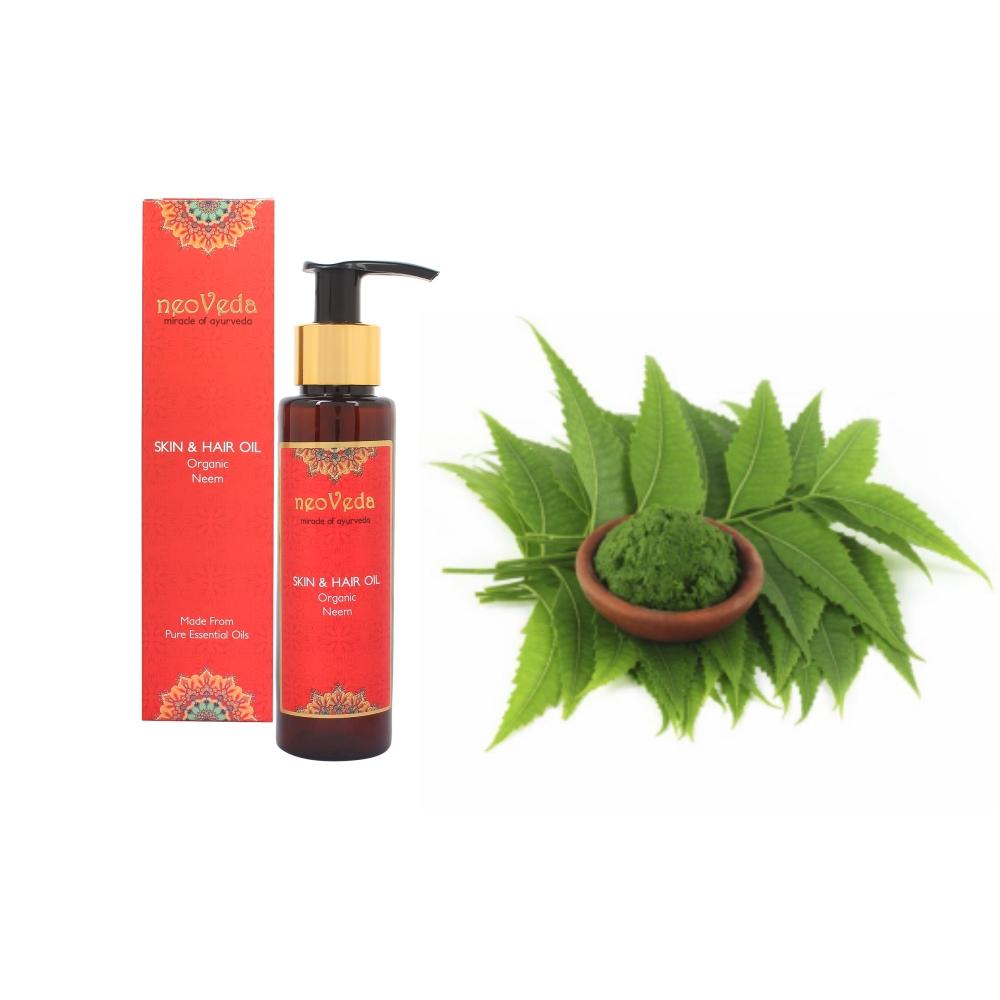 Skin Hair Oil Organic Neem 2440020 Craft House India